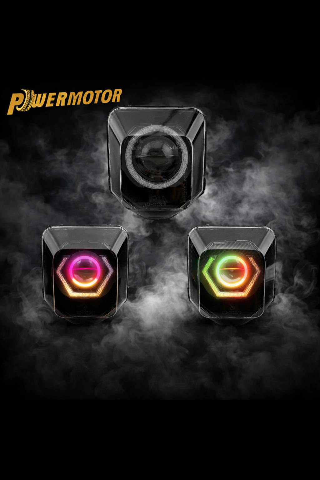 Feux avant Husqvarna Angel Eyes