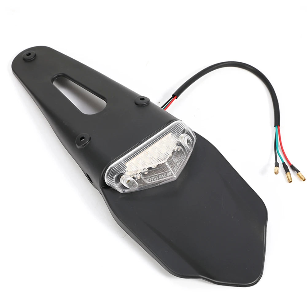 Support de plaque avec feux arrière