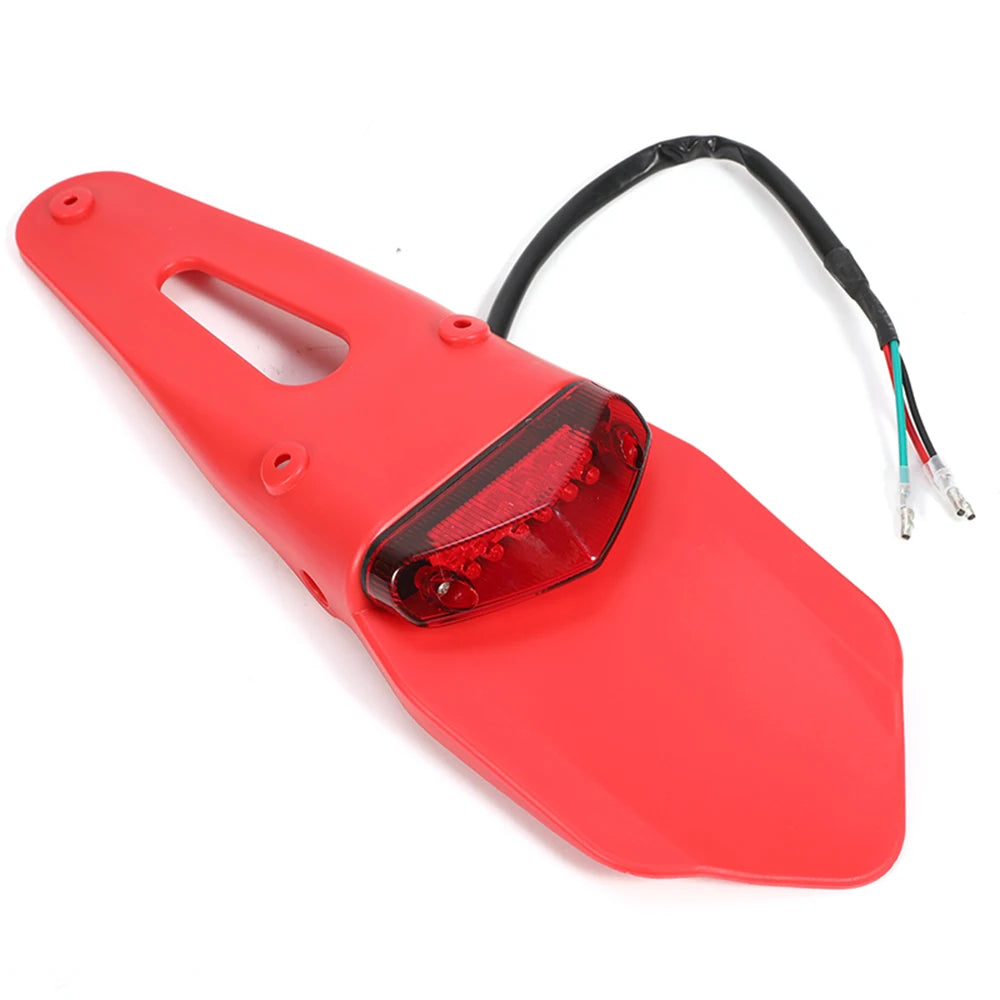 Support de plaque avec feux arrière